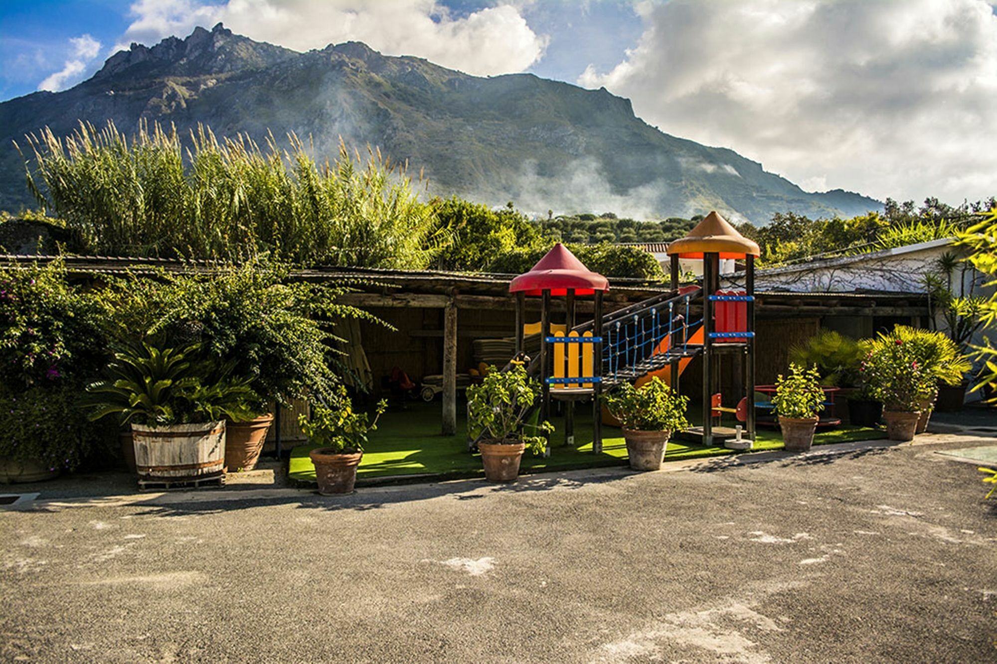 Hotel Parco Maria Terme Forio  ภายนอก รูปภาพ